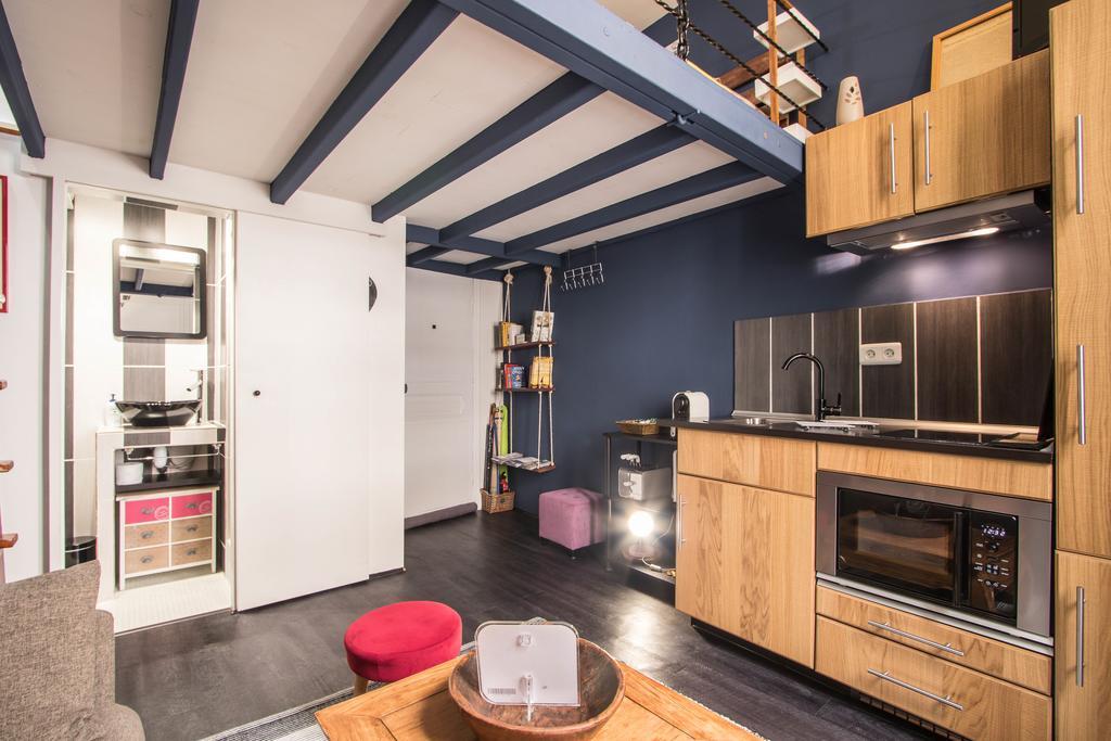 Studio Mezzanine Bleu Roquebrune-Cap-Martin Exteriér fotografie